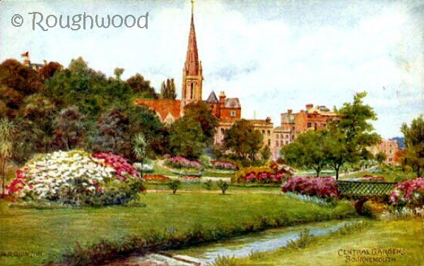 Bournemouth - Central Gardens & St Andrew's (Scotch) Church