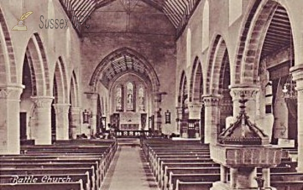 Battle - St Mary's Church (interior)