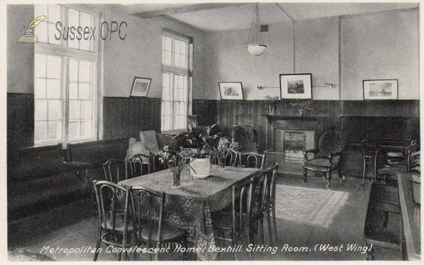 Image of Bexhill - Metropolitan Convalescent Home (Sitting Room, West Wing)