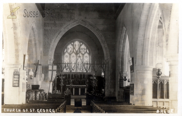 Brede - St George's Church - Interior