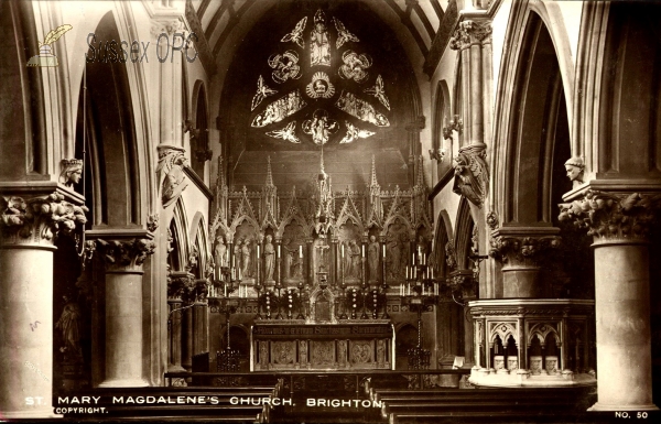 Brighton - St Mary Magdalene Roman Catholic Church (interior)