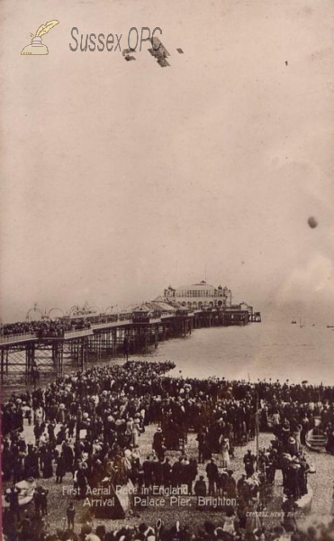 Image of Brighton - Palace Pier - First Aerial Race in England