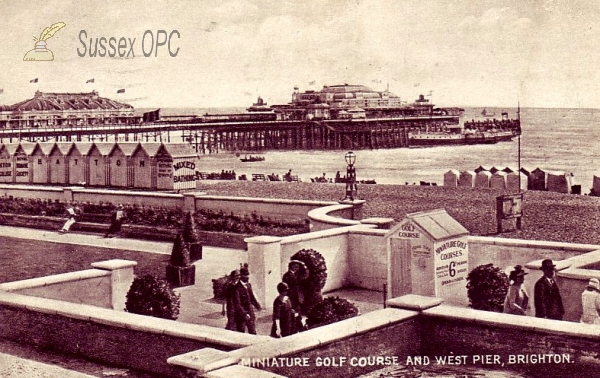 Image of Brighton -Miniature Golf Course and West Pier