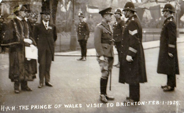 Image of Brighton - Visit of the Prince of Wales - 1st February 1920