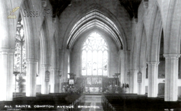 Brighton - All Saints Church - Interior