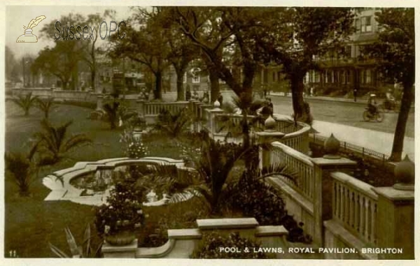 Image of Brighton - Royal Pavilion, Pool & Lawns