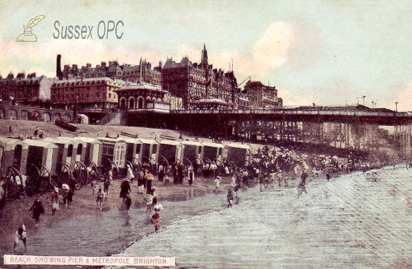 Image of Brigthon - West Pier & Hotel Metropole