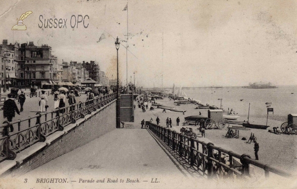 Image of Brighton - Parade (Road to beach)