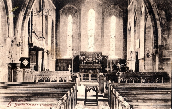 Image of Burwash - St Bartholomew's Church (Interior)