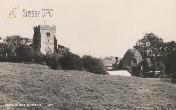 Image of Crowhurst - St George's Church from the West
