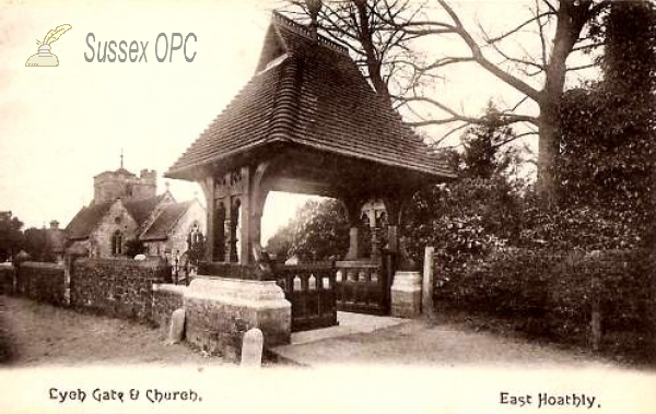 Image of East Hoathly - The Parish Church & Lych Gate