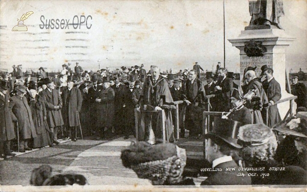 Image of Eastbourne - Unveiling New Devonshire Statue, 24th October 1910