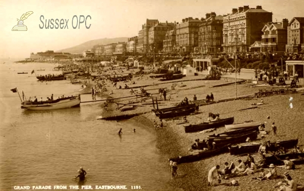 Image of Eastbourne - Grand Parade from the Pier