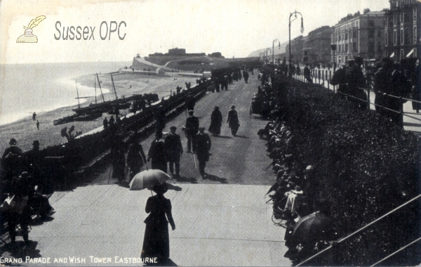 Image of Eastbourne - Grand parade and wish tower