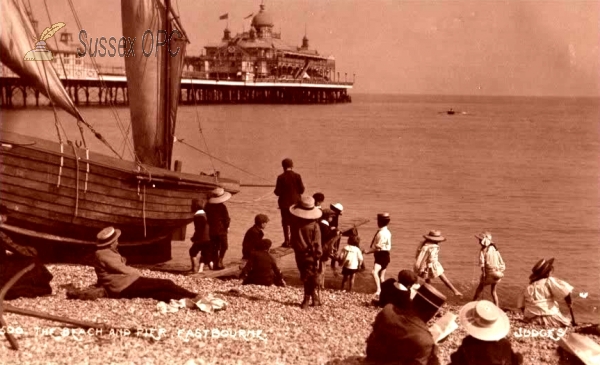 Image of Eastbourne - The beach and pier