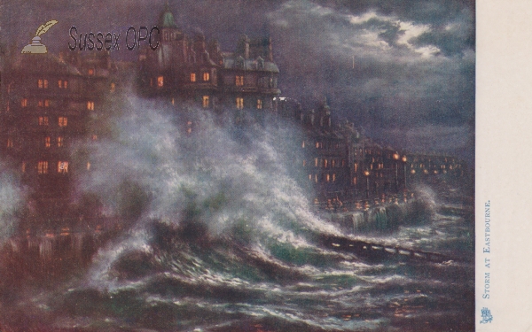 Image of Eastbourne - Stormy Seas