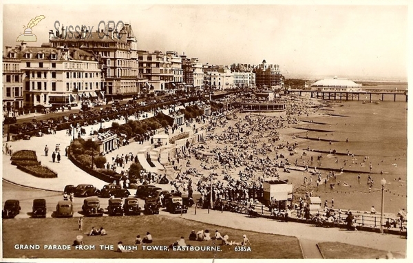 Image of Eastbourne - Grand parade from the Wish Tower