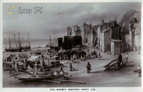 Image of Hastings - Fish Market