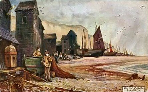 Image of Hastings - Fishing Boats