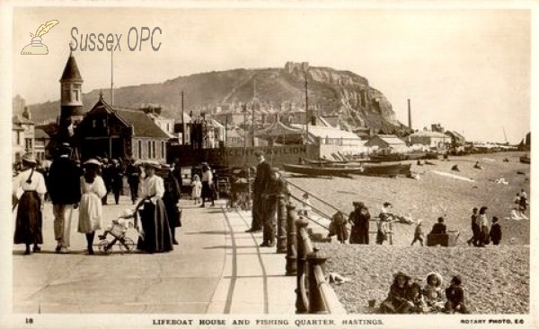 Image of Hastings - Lifeboat House and Fishing Quarter