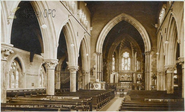 St Leonards - St Paul's Church (Interior)