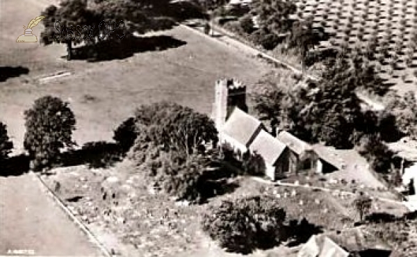 Image of Iden - All Saints Church (Aerial view)