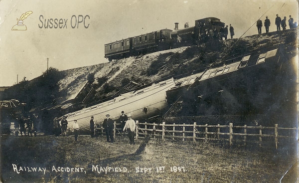 Image of Mayfield - Railway Accident - 1st September 1897