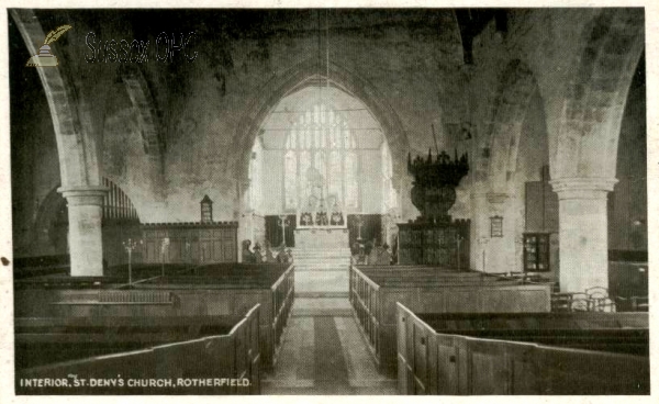 Rotherfield - St Deny's Church (interior)