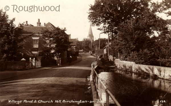 Image of Birchington - Village Pond & Church Hill