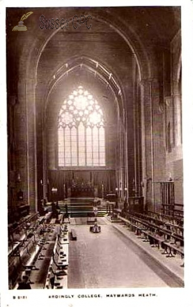 Ardingly - College Chapel (interior)