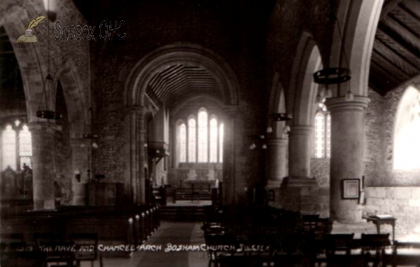 Bosham - Holy Trinity Church, Nave & Chancel Arch