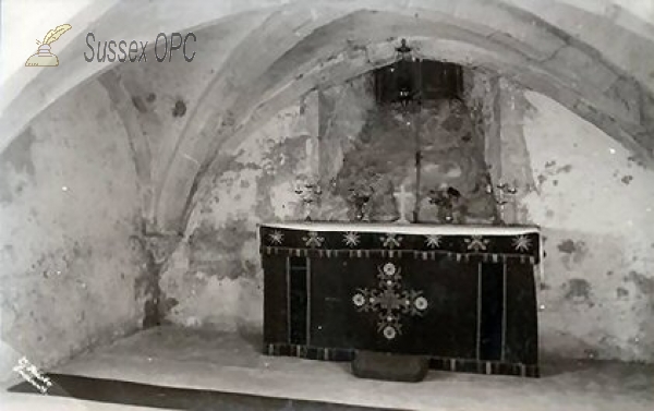 Bosham - Holy Trinity Church (Altar in Crypt)