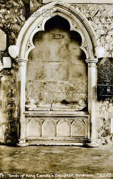 Bosham - Tomb of King Canute's Daughter