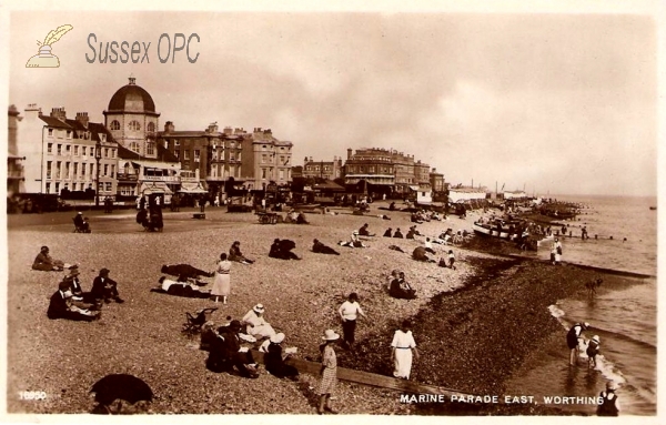 Worthing - Marine Parade East Image of Worthing - Marine Parade East