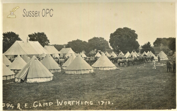 Image of Worthing - Army Camp (R E)