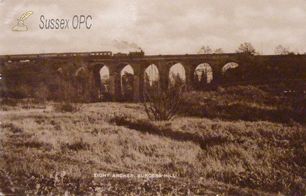 Image of Burgess Hill - Eight Arches (Railway viaduct)