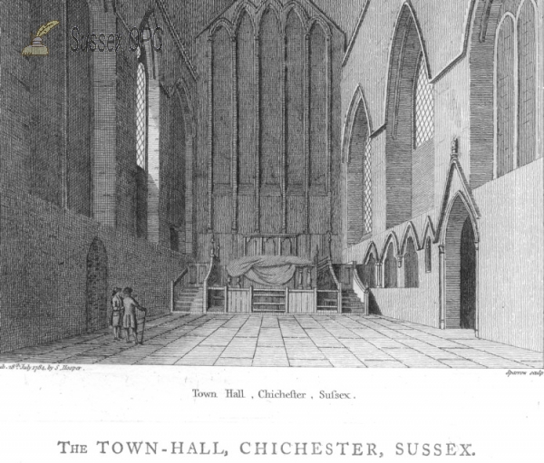 Chichester - Town Hall (Greyfriars Church)