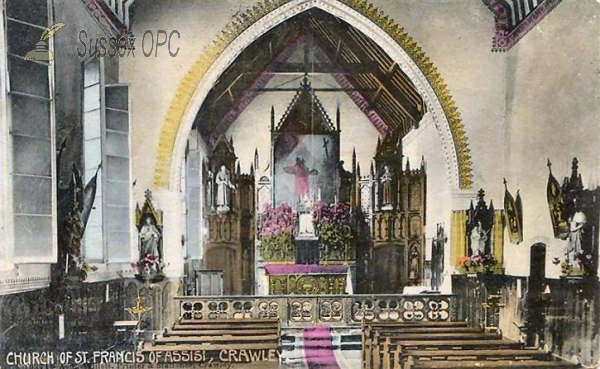 Crawley - St Francis RC Church (Interior)