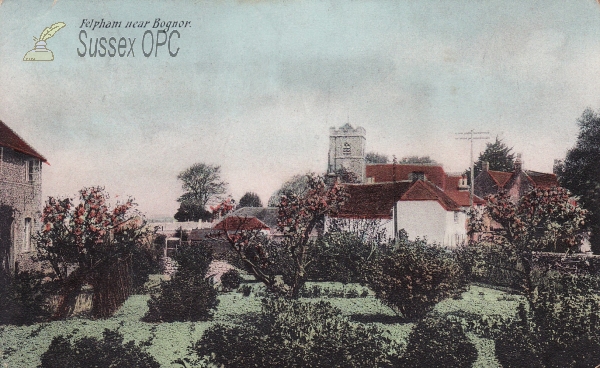 Felpham - View of the Village & Church