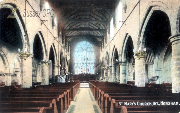 Horsham - St Mary's Church (Interior)