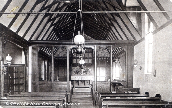 Scaynes Hill - St Augustine's Church (Interior)