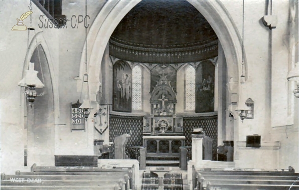 West Dean - St Andrew (Interior)