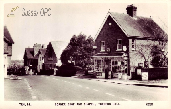 Image of Turners Hill - Corner shop and Chapel