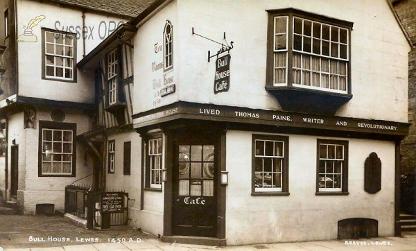 Lewes - Bull House - 1450 A.D. Image of Lewes - Bull House - 1450 A.D.