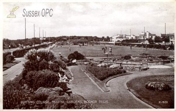 Bognor - Marine Gardens - Putting Course Image of Bognor - Marine Gardens - Putting Course