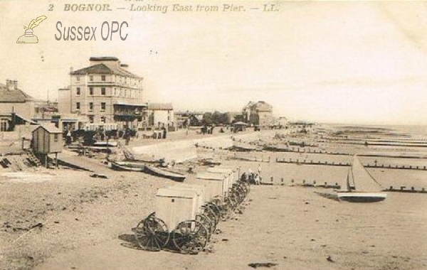 Bognor - Looking East From Pier Image of Bognor - Looking East From Pier